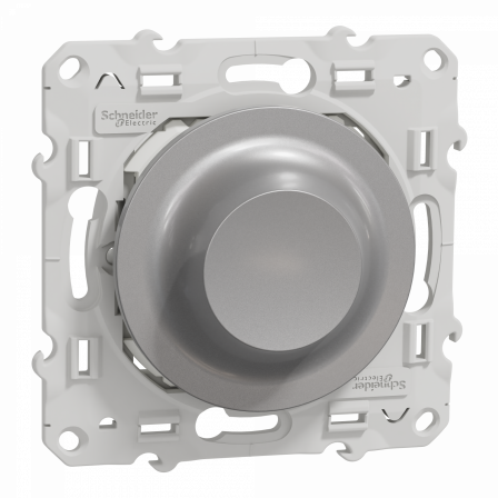 Wiser Odace - variateur rotatif LED - 2 fils - zigbee - alu