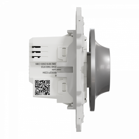 Wiser Odace - variateur rotatif LED - 2 fils - zigbee - alu