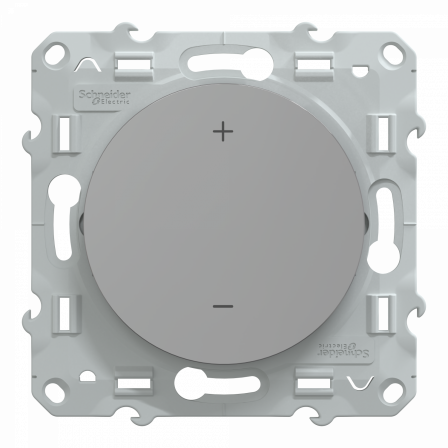 Wiser Odace - Thermostat connecté filaire - 2A - Aluminium