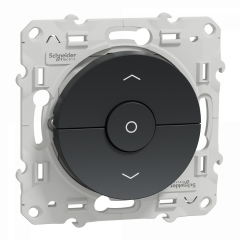 Odace - interrupteur anth. - 3 boutons montée/descente/stop pour volets-roulants
