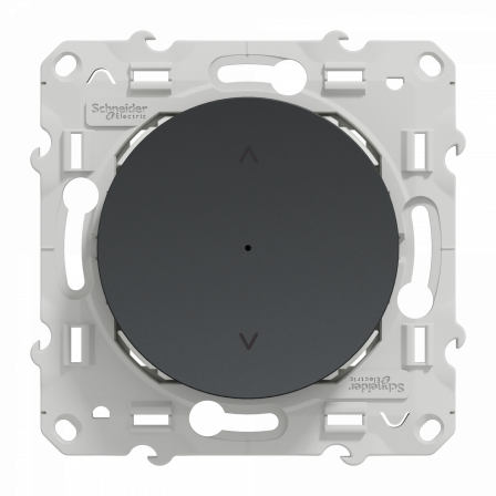 Wiser Odace - interrupteur volet-roulant - 4A - zigbee - anthracite