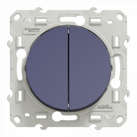 Odace - double va-et-vient - cobalt