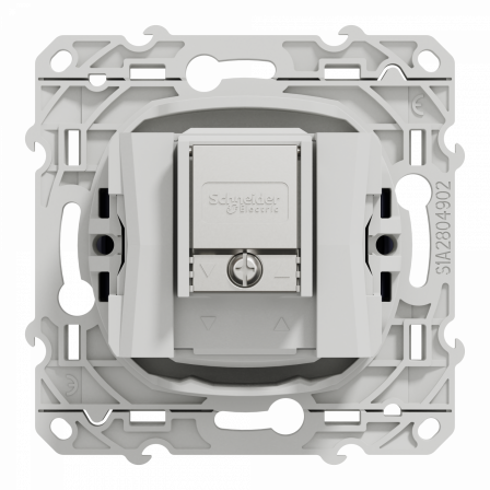 Odace - prise TV/FM/SAT - 1 entrée -  cobalt