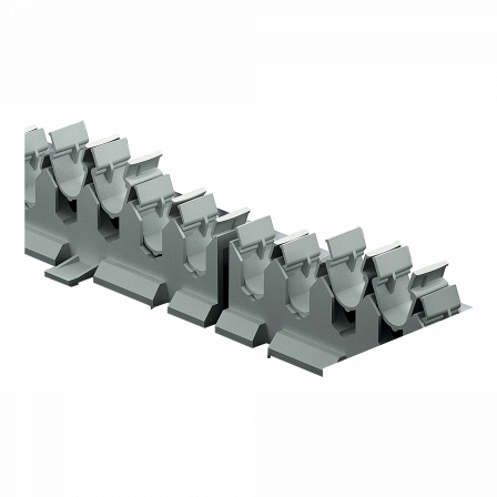 Actassi - organisateur de câbles - fixation intérieure panneau - pack de 4