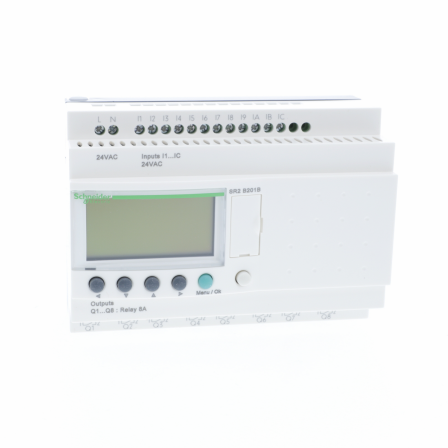 relais intelligent compact Zelio Logic - 20 E S - 24 V CA - horloge - affichage