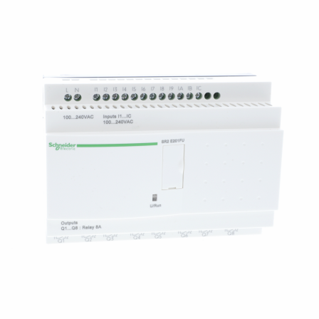 Zelio Logic - relais intelligent compact - 20 E/S 100..240Vca - horl. - ss affi.