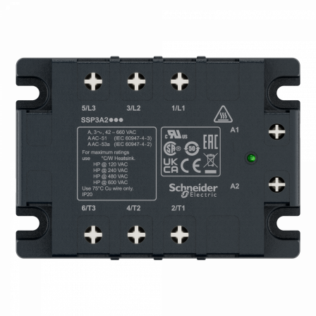 Harmony Relay - 3 phase ssrelais - 660VCA - 50A -  4..32VCC radom