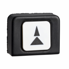 Harmony XACA - tête capuchonnée pour bouton-poussoir - augmenter, lent./rapidem.