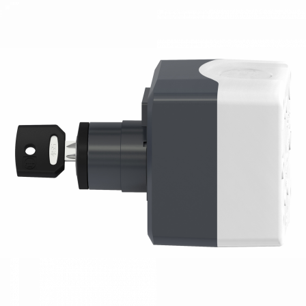 BOITE AVEC 1 BOUTON TOURN