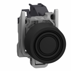 Harmony XB4 - bouton poussoir impuls Atx gaz - Ø22 - capuchon - noir - 1F - vis