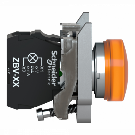 BP lum flush orange 1O+1F 230V