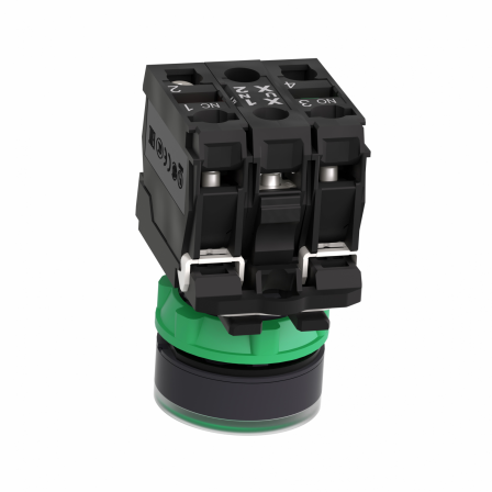 BOUTON POUSSOIR LUMINEUX