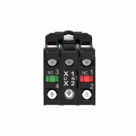 BP lumineux rouge 1O+1F 24V
