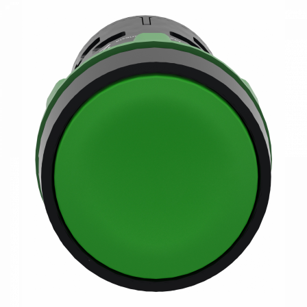 Harmony bouton-poussoir affleurant - Ø22 - vert -2F