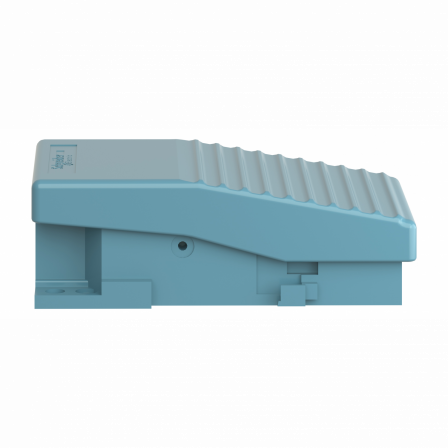 Preventa XPEM - inter. à pied - simple - sans capot - métal.- bleu - 2O+2F