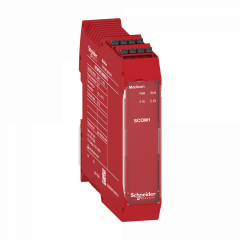 Preventa XPSMCM - extension de securite - 1 voie - connecteur à ressort