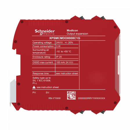 8 sorties logiques-Cat 1-PL c-SIL 1