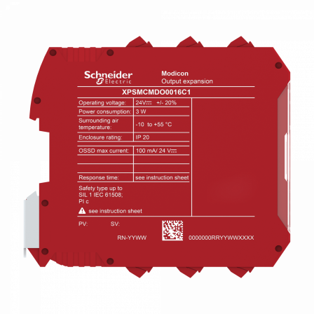16 sorties logiques-Cat 1-PL c-SIL 1