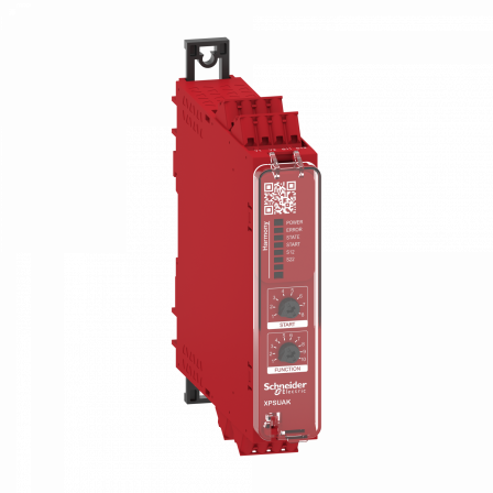 Preventa XPSU - module sécurité multifonctions - Cat4 - 2F 1O - 24V - ressort