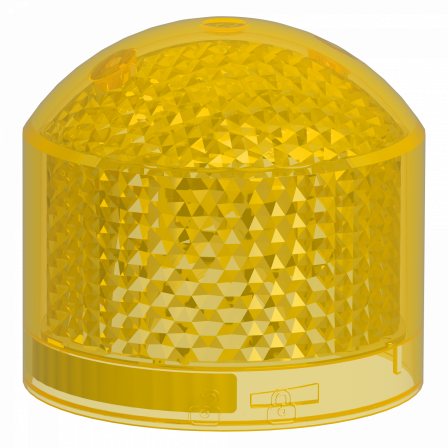 Balise lumineuse fixe jaune