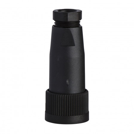 CONNECTEUR M18 FEM.DROIT