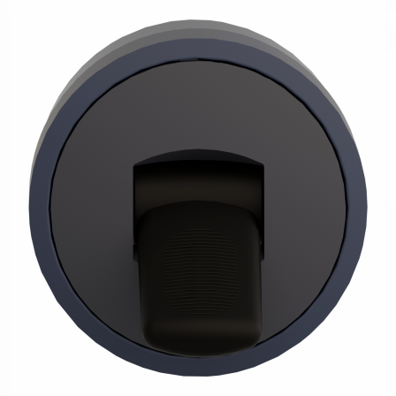 Harmony XB5 - tête bouton à levier - Ø22 - 2 posit fixes - noir