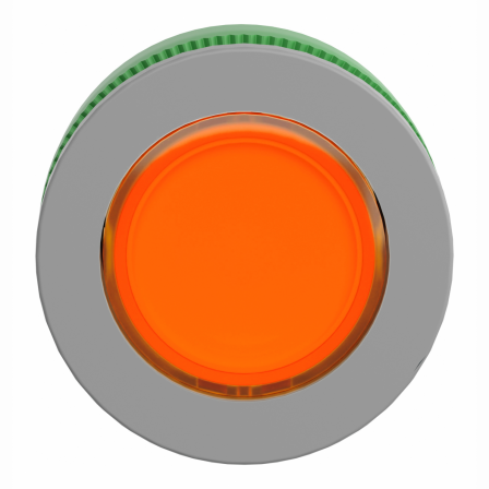 tête BP lum flush Ø22 orange