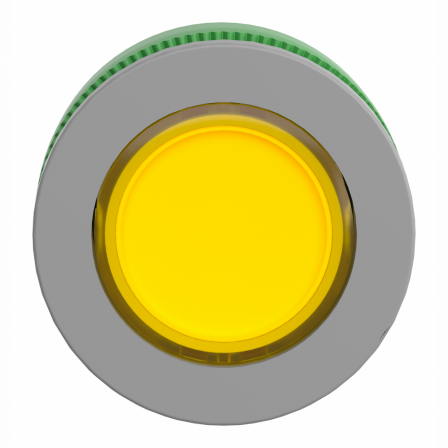 tête BP lum flush Ø22 jaune