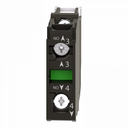 Harmony - bloc contact double - 2F - raccordement vis-étrier