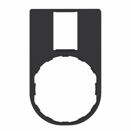 PORT-ETIQUETTE PLAT 30X50