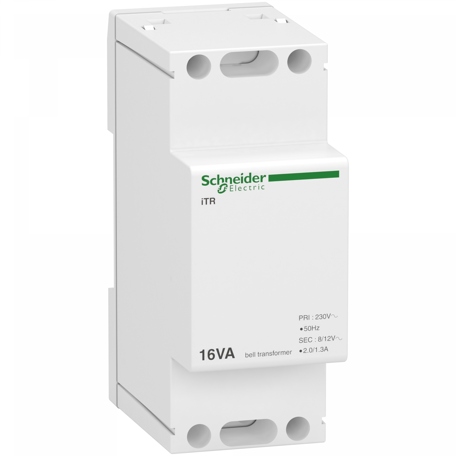 Acti9 iTR - transformateur de sonnerie et ronfleur - 16VA - 230Vca/8-12Vca