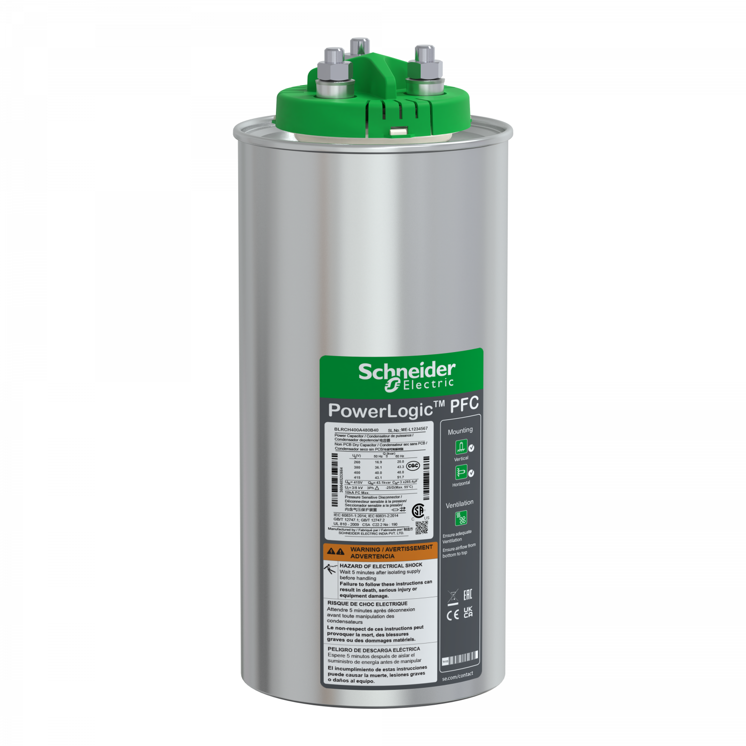 VarplusCan - Condensateur can hdy 62/