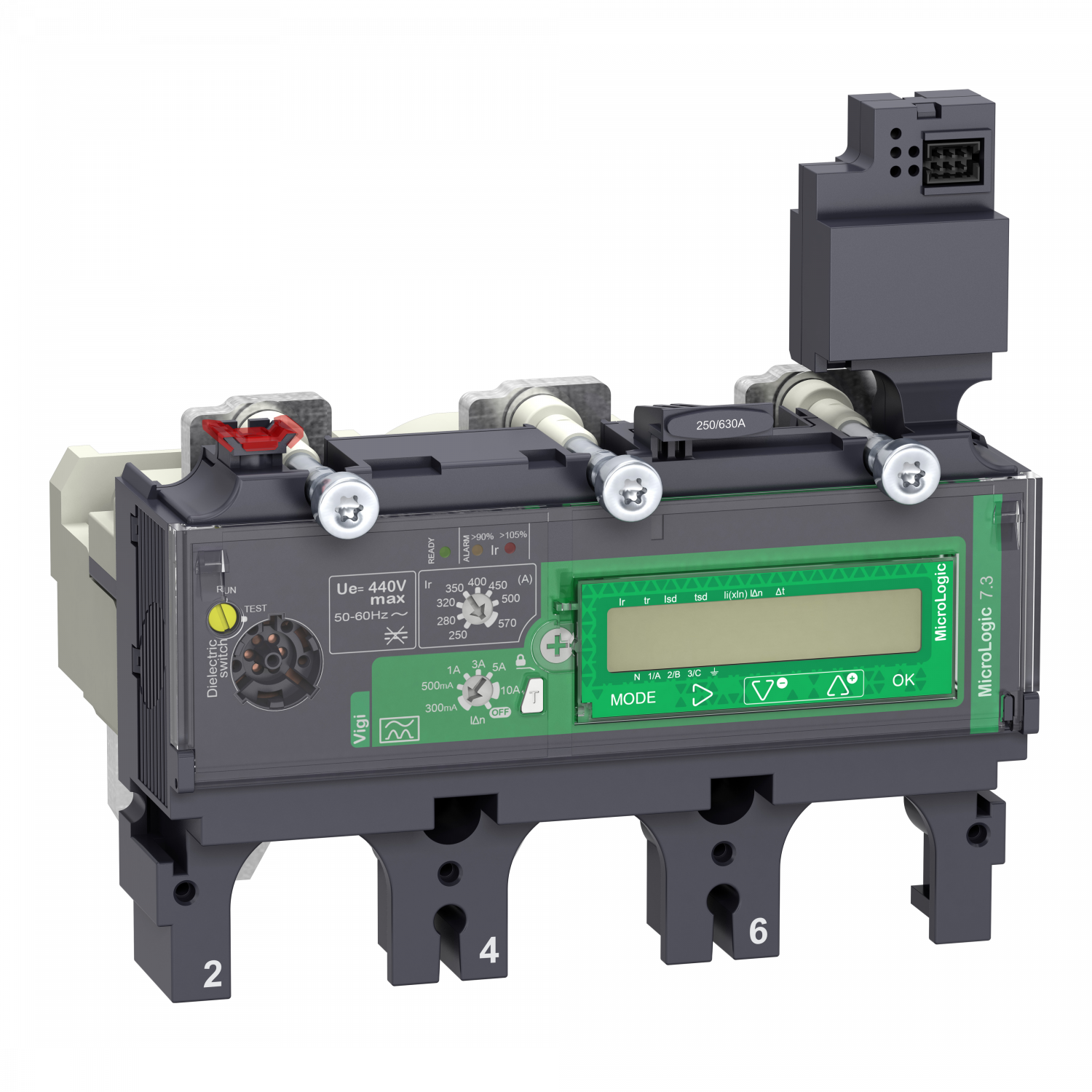 ComPacT NSX - Déclencheur MicroLogic 7.3 E 400A - 3P3D pour NSX400