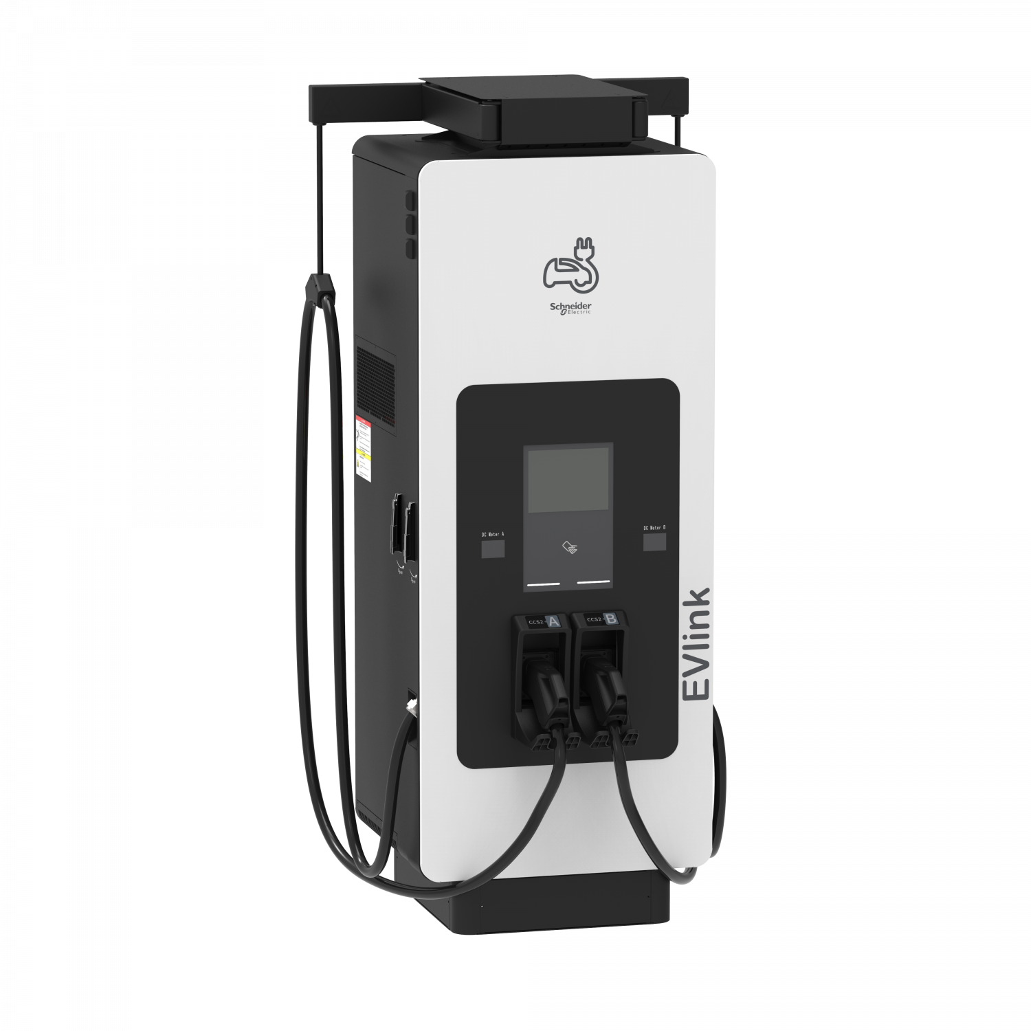 Evlink Pro DC 150 kW-2 prises : 1xCCS2 + 1xCCS2-5 modules de 30 kW
