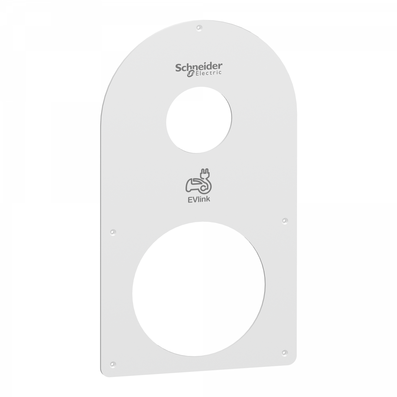 Evlink Pro AC - Face avant Pro AC murale ou sur pied - RAL 9003 - En plastique