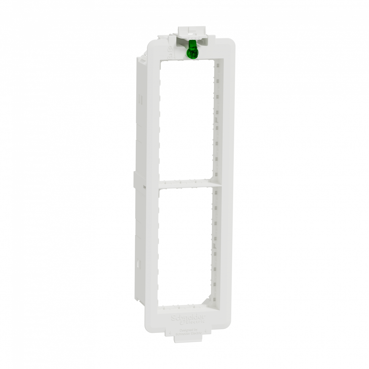 Unica System+ - Support d'appareillage pour boîtier sol L - 2x4mod - lot de 5