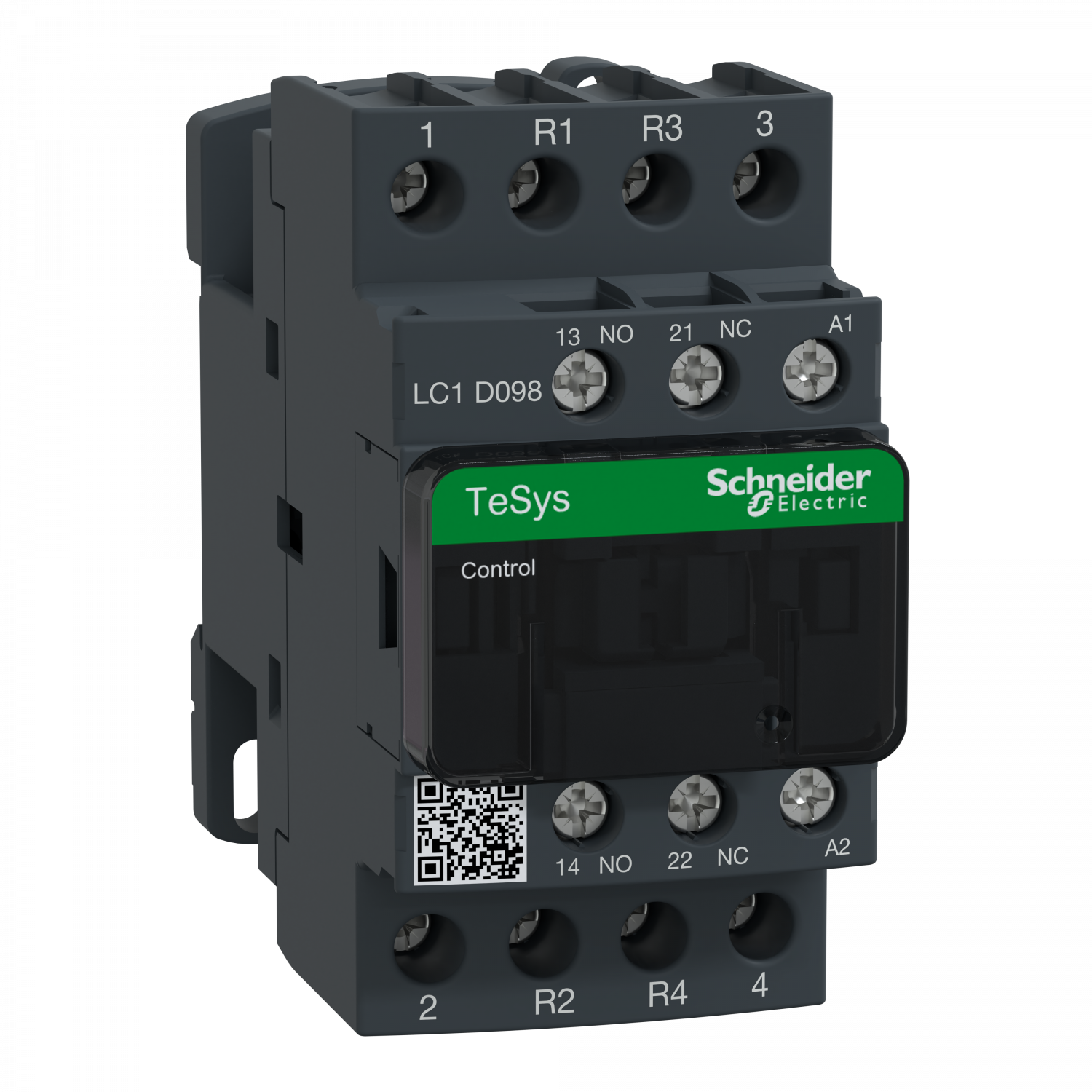 TeSys LC1D - contacteur - 4P (2F+2O) - AC-1 440V - 20A - bobine 220Vca
