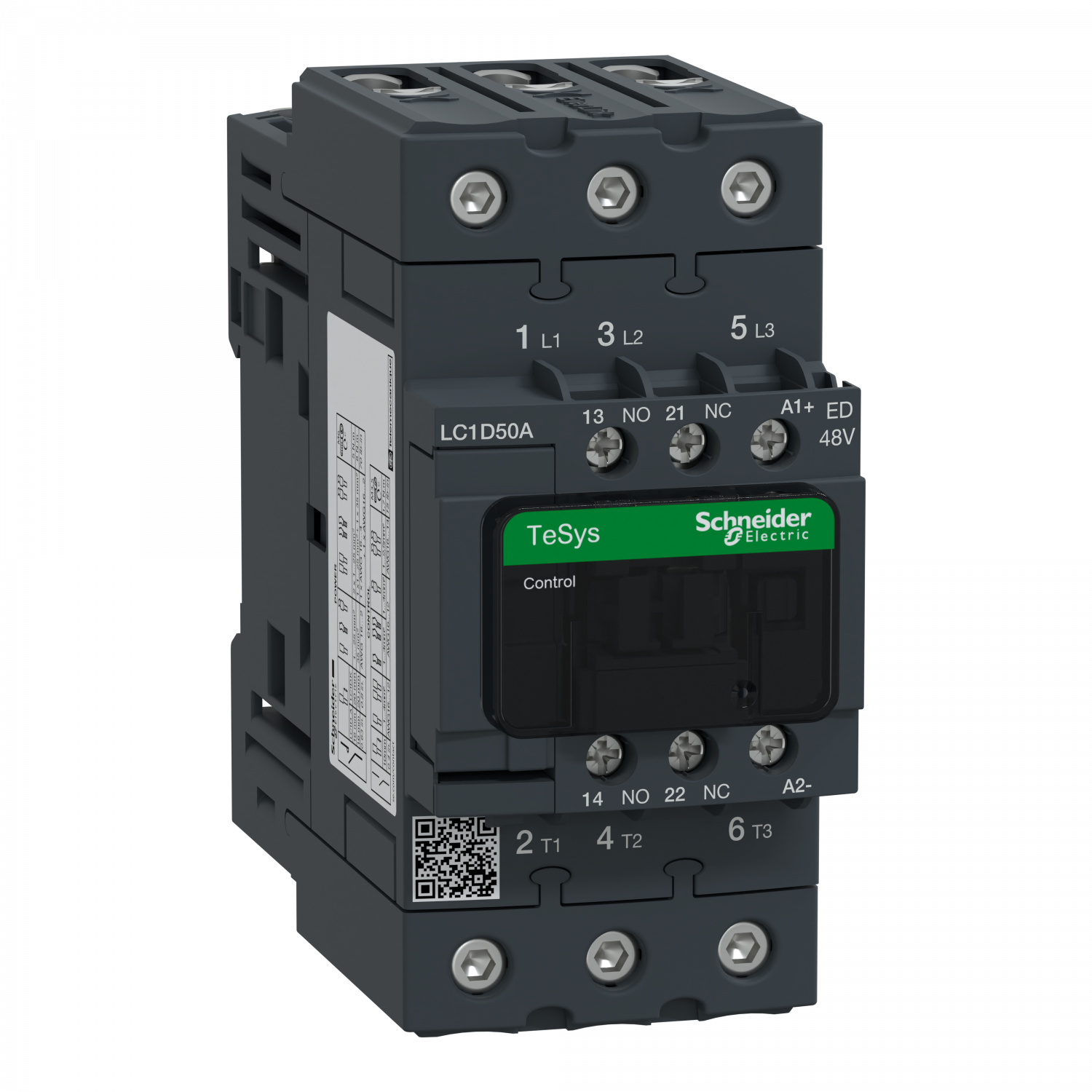 CONT EVERLINK 3P AC3 440V 50A BOB 48V CC