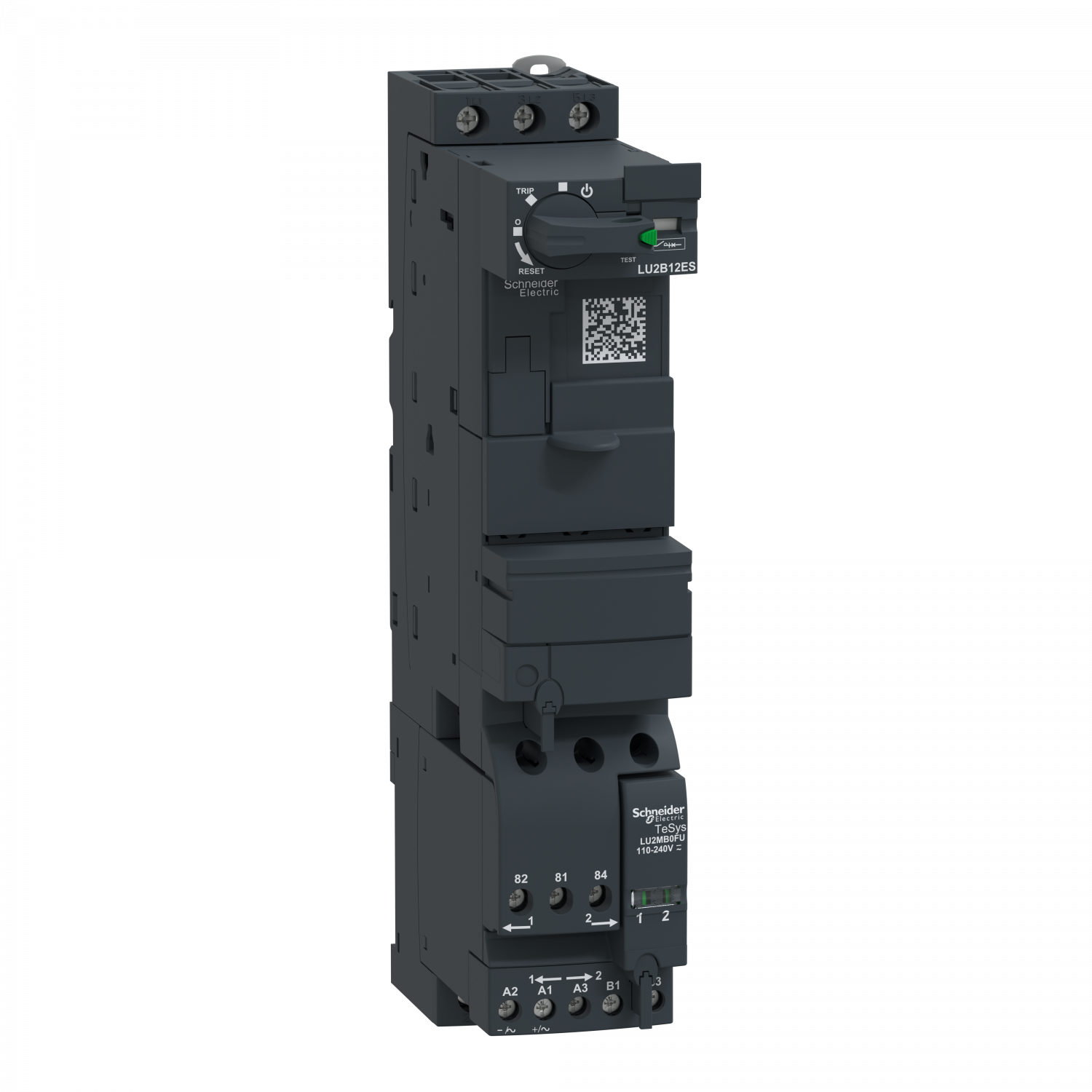 TeSys U - base puissance - 12A - circ. de cont. bornes à vis-étriers 48..72Vcc