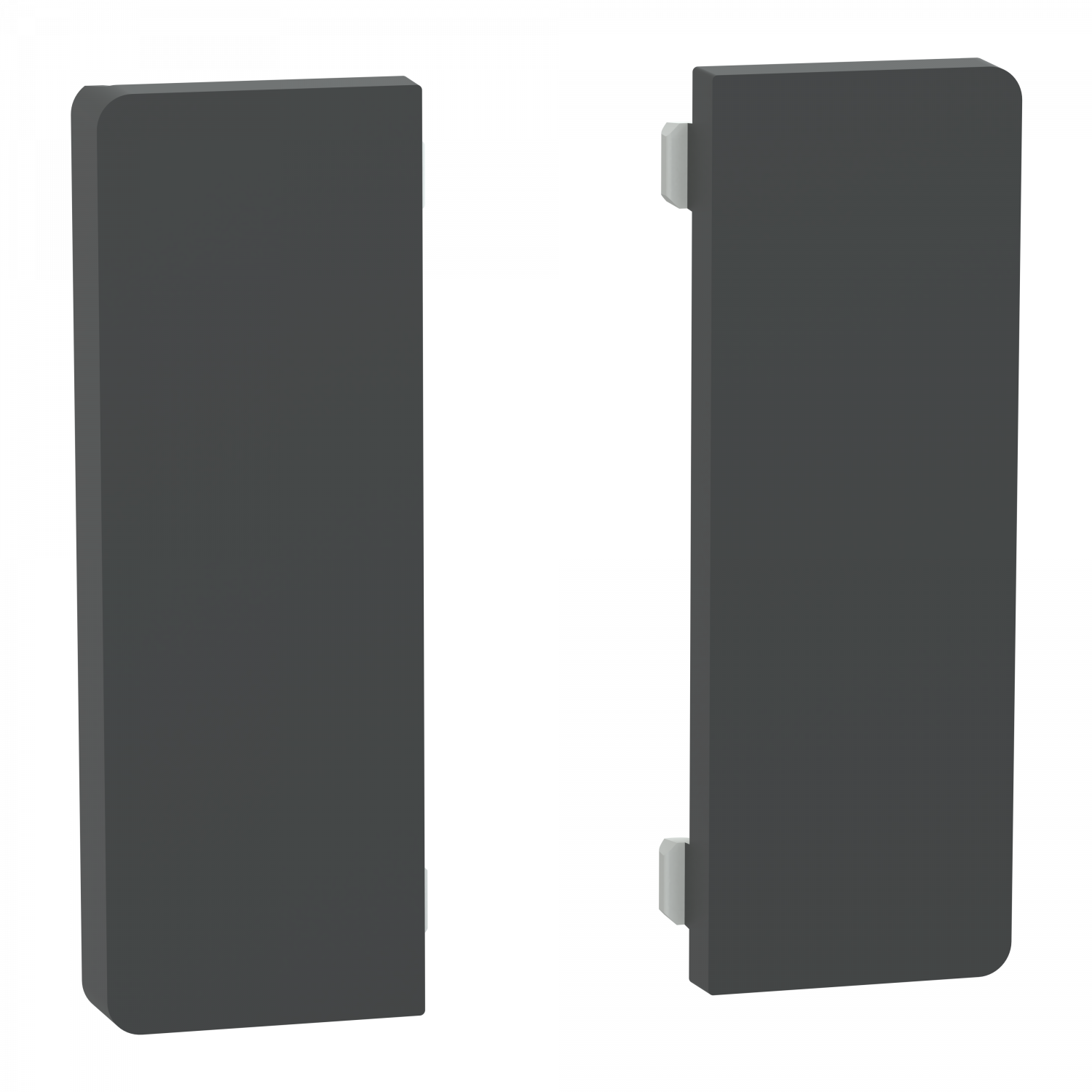 SpaceLogic KNX - D-Life - Dynamique - 2 touches médiannes - Anthracite