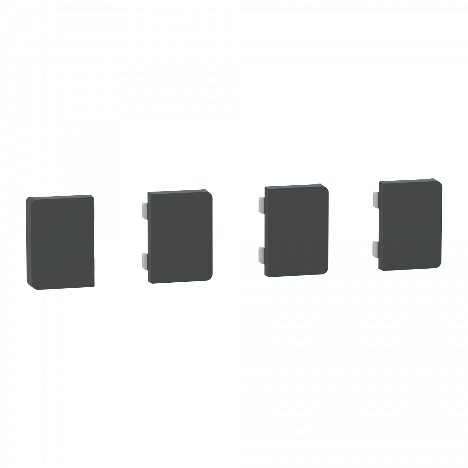 SpaceLogic KNX - D-Life - Dynamique - 4 touches petites - Anthracite