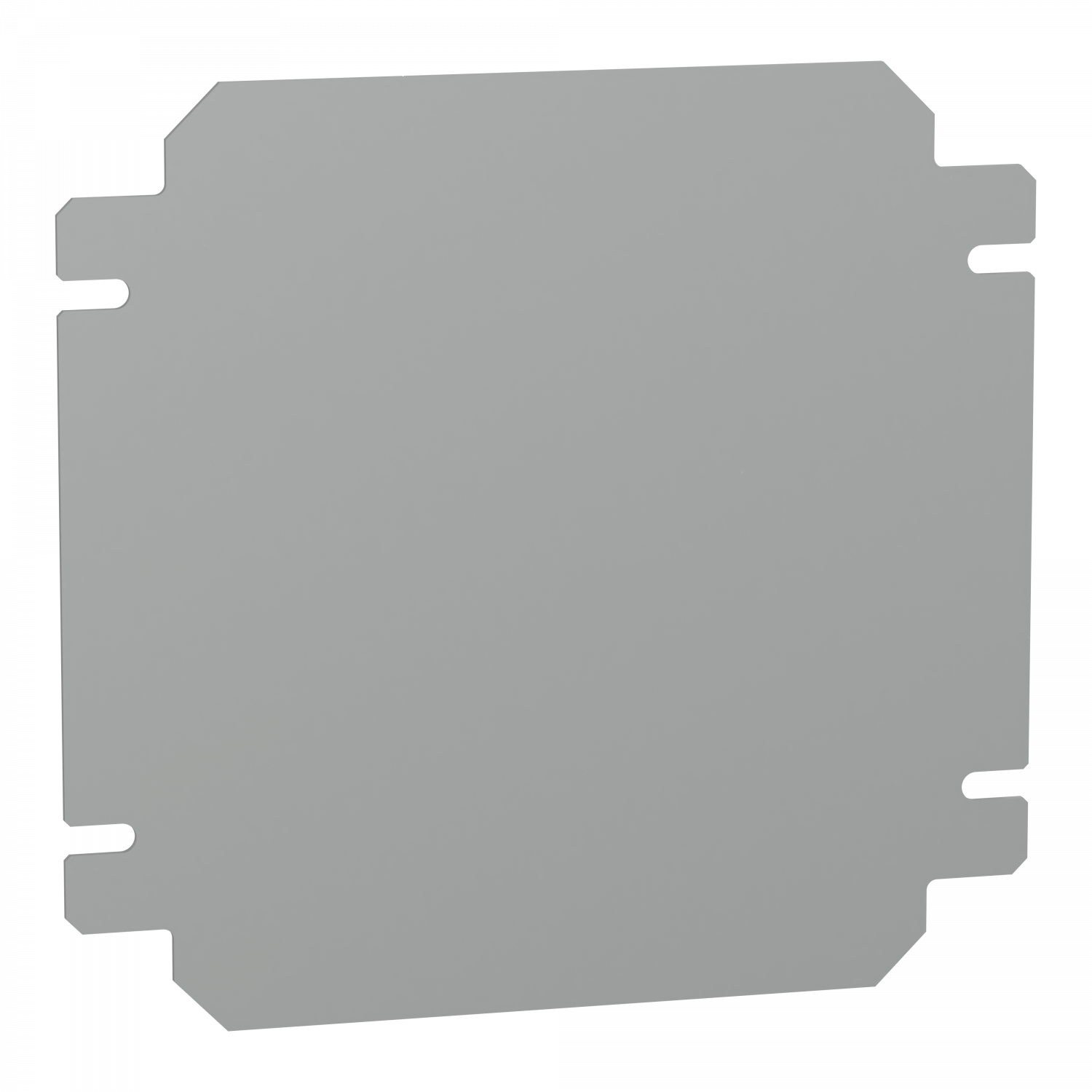 PanelSeT - châssis plein - acier galva. - pour boîte H=200xL=200mm