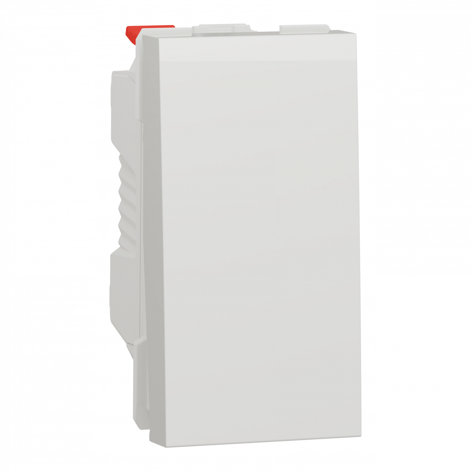 Unica - va-et-vient - 10A - connex rapide - 1 mod - Blanc antibact - méca seul