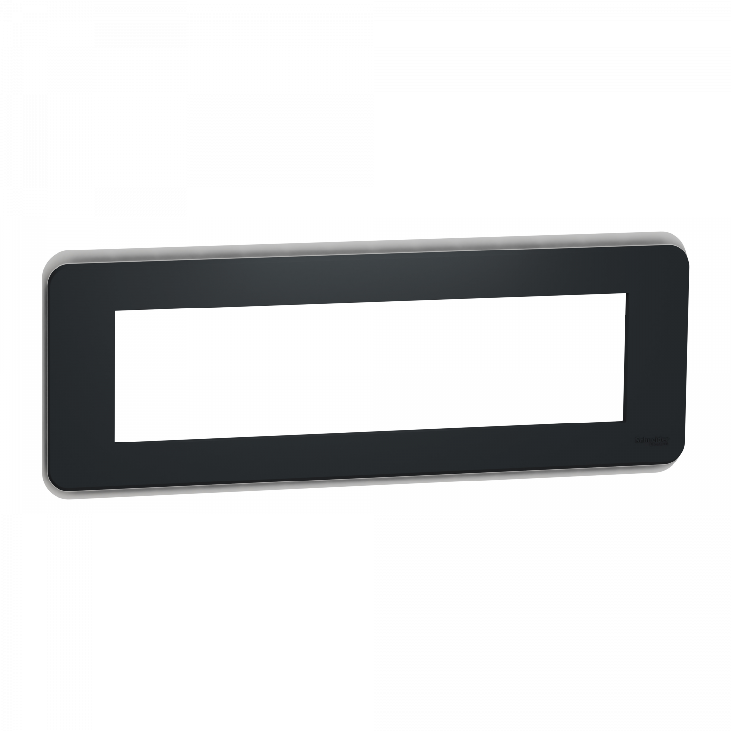 Unica Pro - plaque de finition - Anthracite - 8 modules