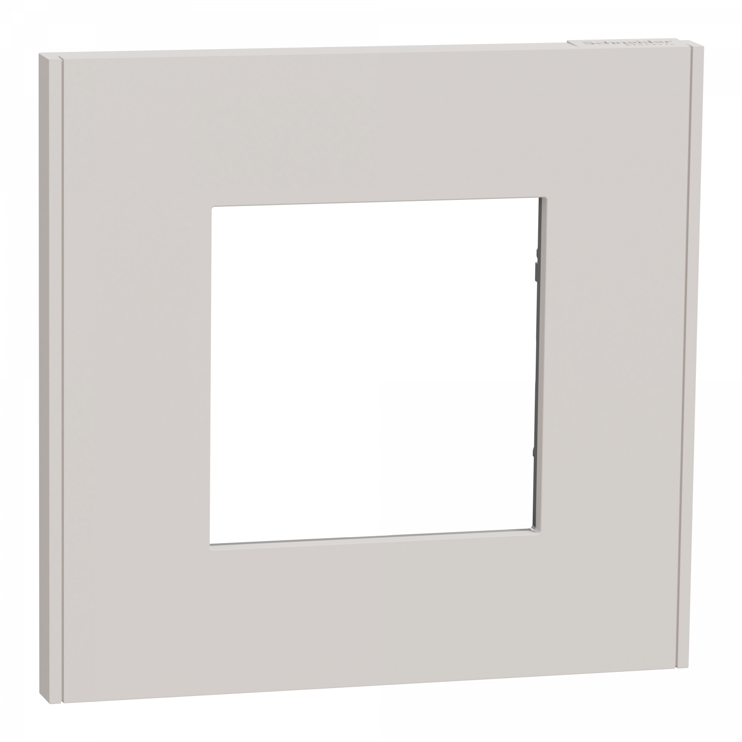 Unica Déco Essentielle - Plaque de finition - Gris pierre  - 1 poste