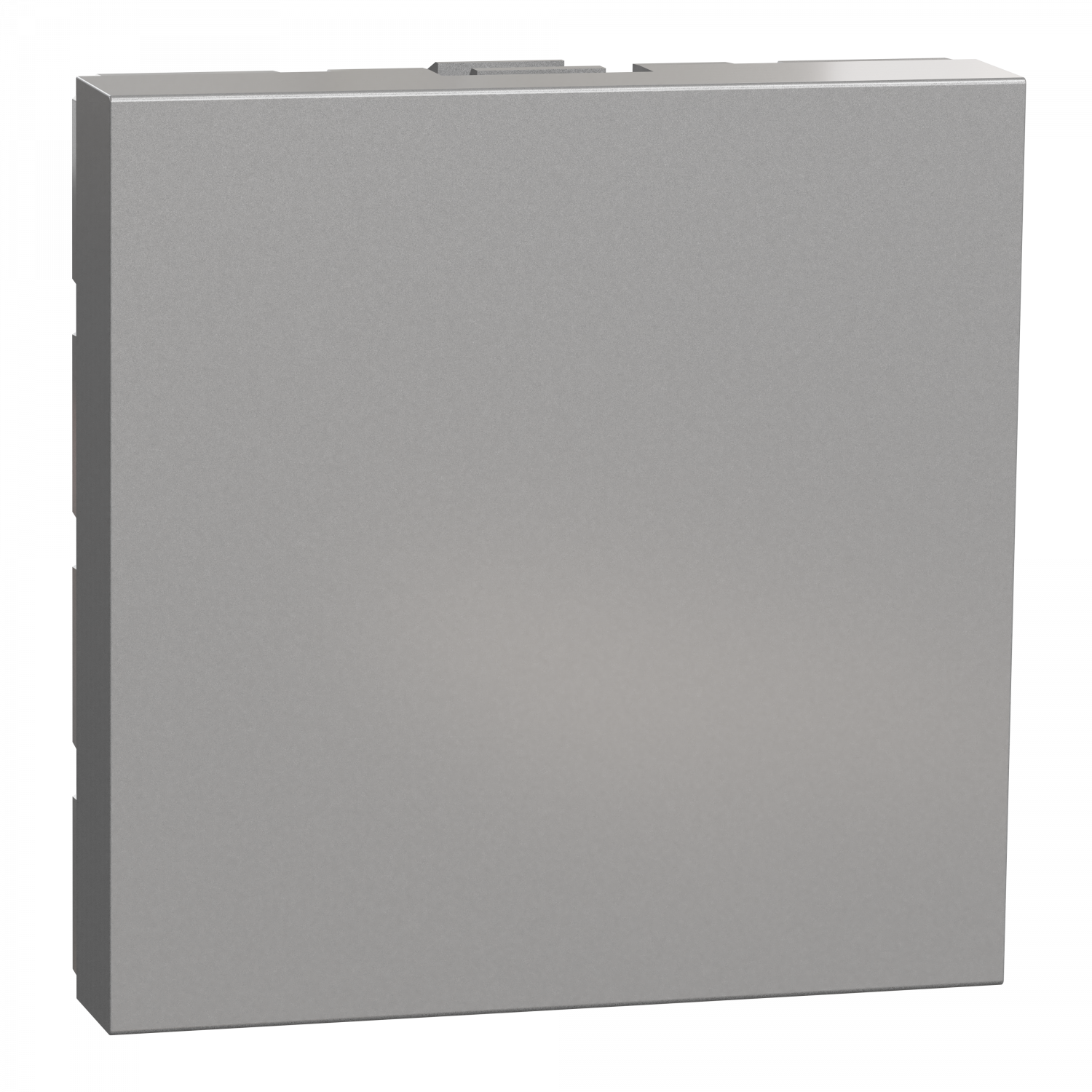 Unica - obturateur - 2 modules - Alu - mécanisme seul