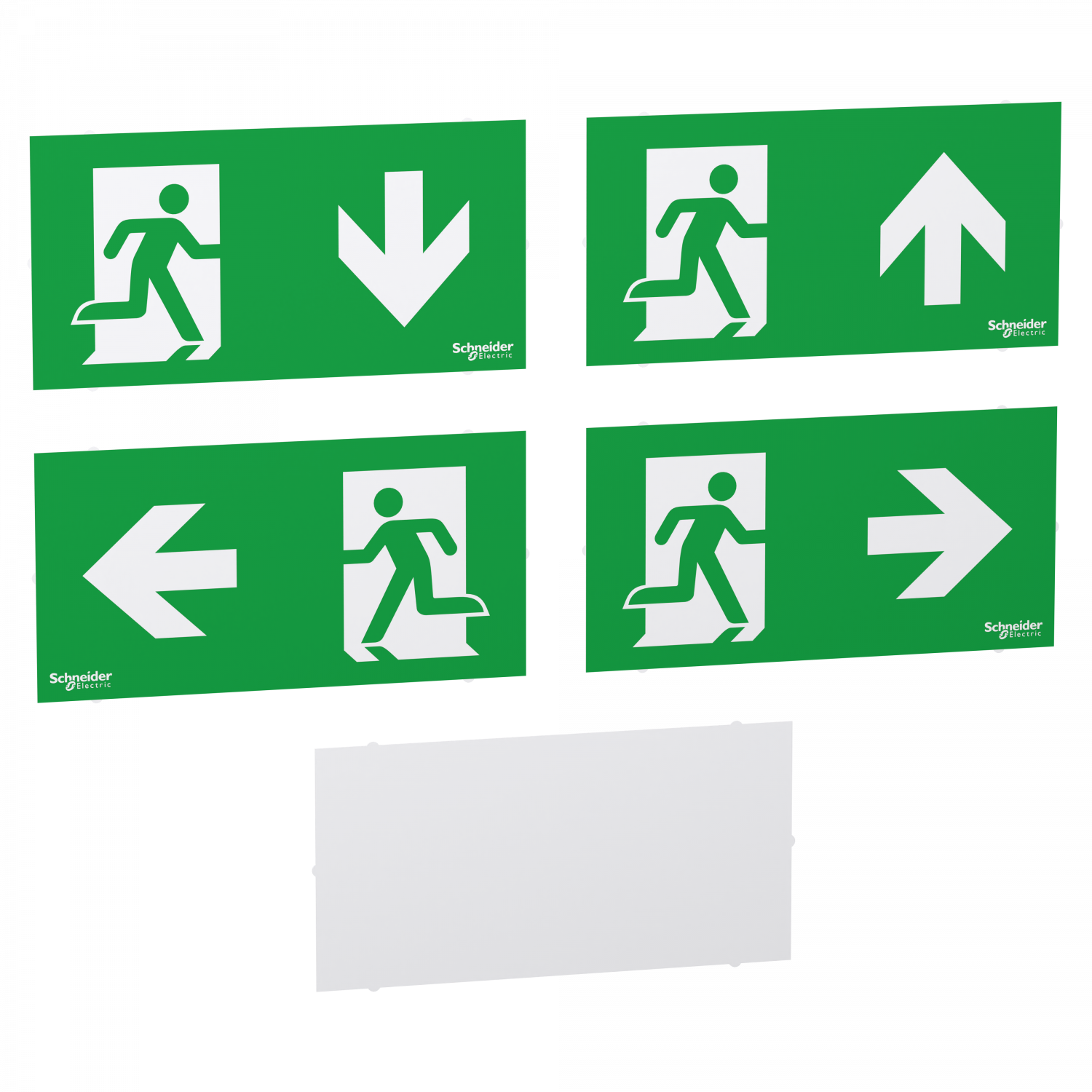 Exiway - Jeu de 5 Pictos de rechange Spot Smartbeam