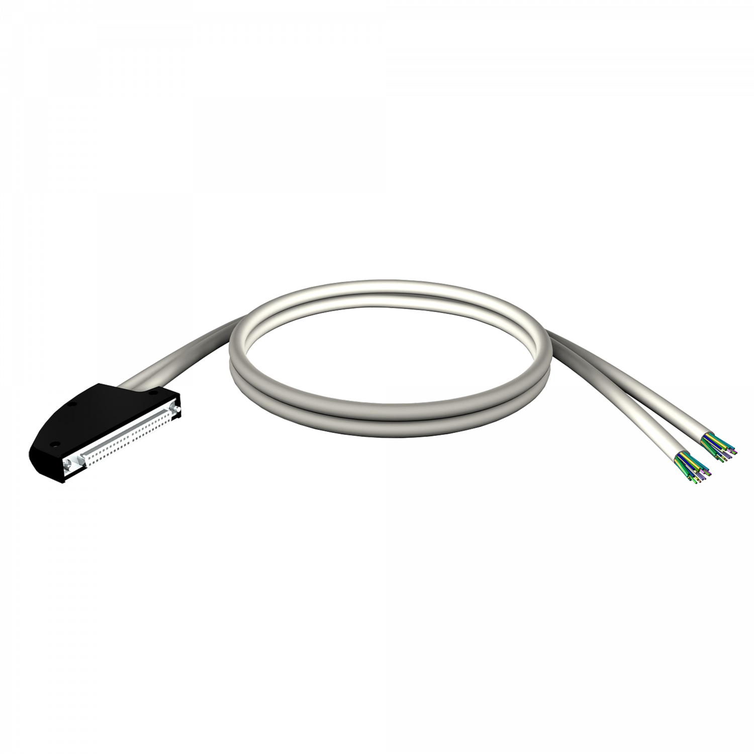 Modicon X80 - cordon - connecteur 40 contacts - fils volants 2 extrémités - 5m