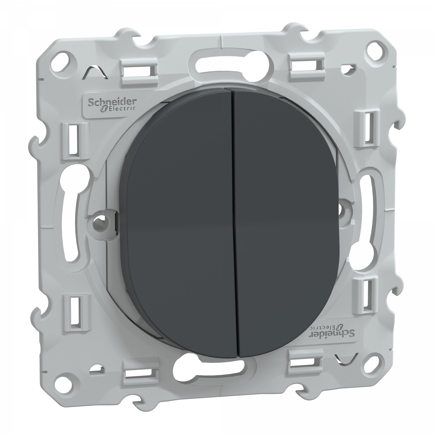 Ovalis - double va et vient - 10AX - Anthracite