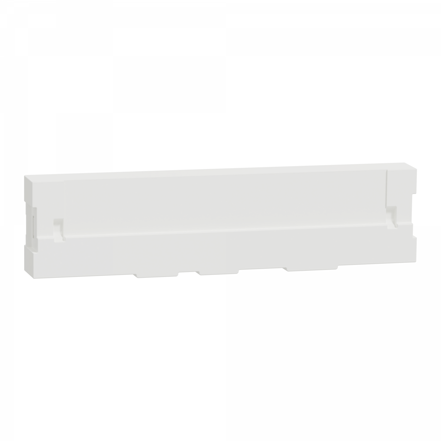 Odace Styl Pratic - plaque porte etiquette avec bloc lumineux 1 poste blanc